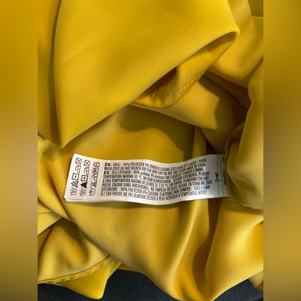 Forever 21 Mustard Off-Shoulder Shift Dress - Picture 9 of 9